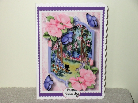 Victorian Garden & Roses 6 by Wayne Swan