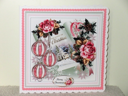 Winter Church Scene Mini Page Kit by Wayne Swan