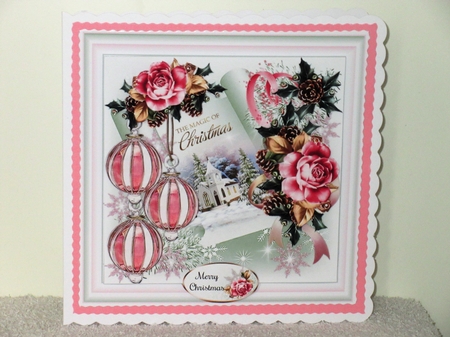 Winter Church Scene Mini Page Kit by Wayne Swan