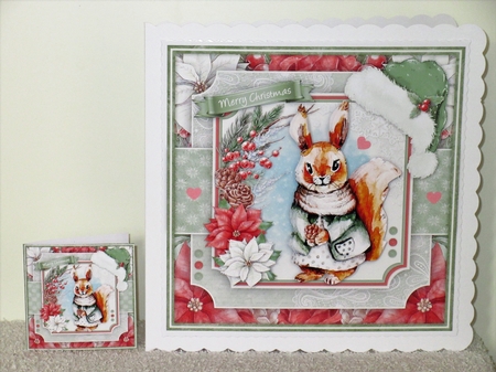 Bushy Tailed Squirrel Mini Kit by Wayne Swan