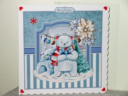 The Festive Polar Bear by Wayne Swan