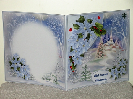 The Miracle of Christmas (No Verse)  - Decoupage Corner Card Mini Kit by Wayne Swan