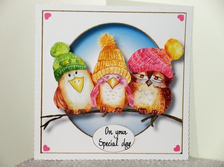 Birthday Birds by Wayne Swan