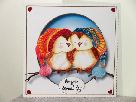 Birthday Birds Couple by Wayne Swan