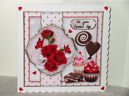 Romantic Treats - Border Card Mini Kit by Wayne Swan