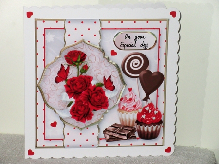 Romantic Treats - Border Card Mini Kit by Wayne Swan