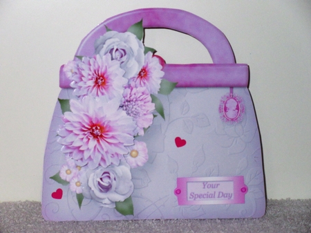 Pretty Posy - Handbag Card Mini Kit by Wayne Swan