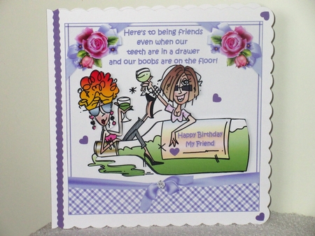 8x8 Rita and JJ best friends mini kit by Wayne Swan