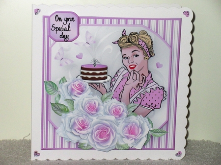 Piece of Cake - Decoupage Card Mini Kit by Wayne Swan