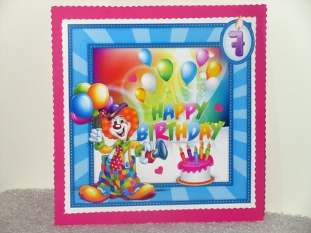 Colourful Birthday Age 3 - 8 years by Wayne Swan