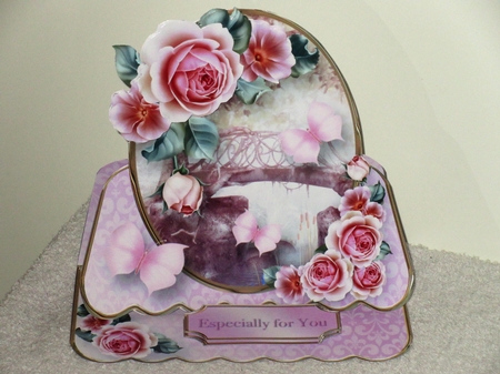 Enchanted Bridge - Easel Card Mini Kit by Wayne Swan