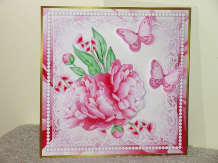 Pink Peonies Mini Kit by Wayne Swan