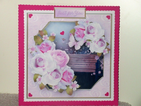 Rose Garden - Decoupage Card Mini Kit by Wayne Swan
