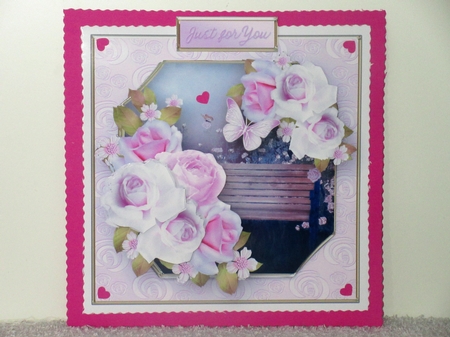 Rose Garden - Decoupage Card Mini Kit by Wayne Swan