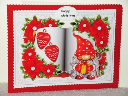 Christmas Book Cute Gnome  Mini Kit by Wayne Swan