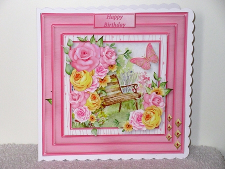 A Quiet Spot - Decoupage Card Mini Kit by Wayne Swan