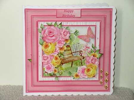 A Quiet Spot - Decoupage Card Mini Kit by Wayne Swan