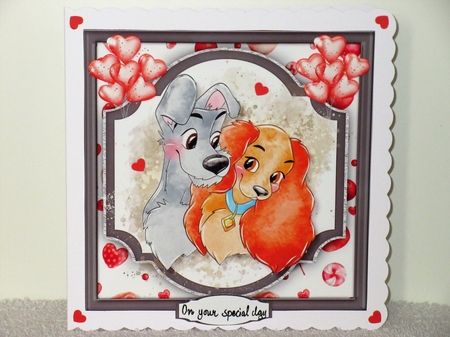 7x7 Mini Kit, The Lady and Tramp by Wayne Swan