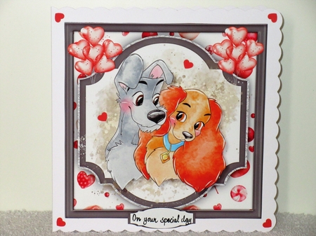 7x7 Mini Kit, The Lady and Tramp by Wayne Swan