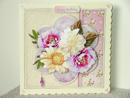 Pretty Posy - Decoupage Card Mini Kit by Wayne Swan