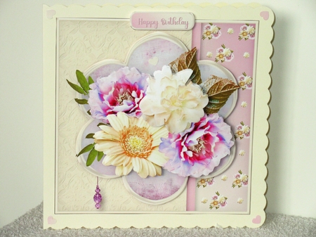 Pretty Posy - Decoupage Card Mini Kit by Wayne Swan
