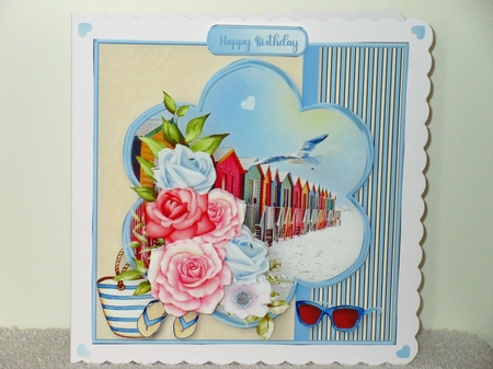 Summer Holiday - Decoupage Card Mini Kit by Wayne Swan