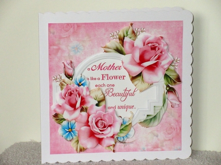 8x8 Cool roses for mother mini kit by Wayne Swan