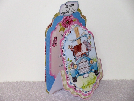 Purr-fect Partners 1 - Upright Z-fold Tag Card Mini Kit by Wayne Swan