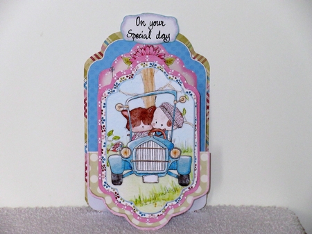 Purr-fect Partners 1 - Upright Z-fold Tag Card Mini Kit by Wayne Swan