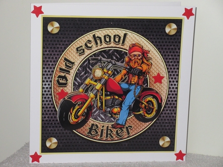 Old School Biker by Wayne Swan