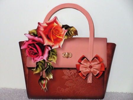 Rose Cluster - Bag Card Mini Kit by Wayne Swan