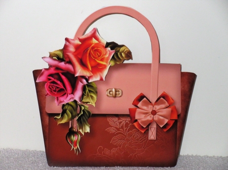 Rose Cluster - Bag Card Mini Kit by Wayne Swan