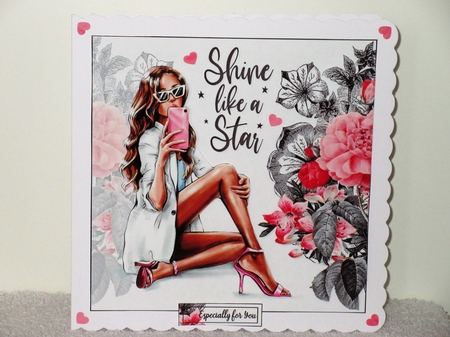 Shine like a star 8x8 & A4 mini kit by Wayne Swan