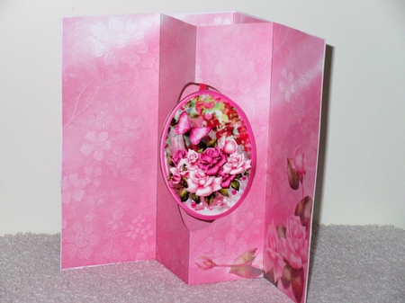 Shades of Pink - W-Fold Card Mini Kit by Wayne Swan