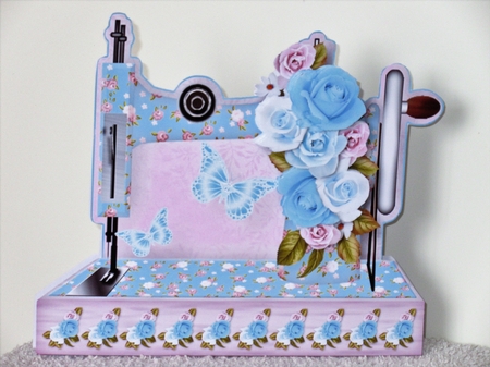 Summer Roses - Sewing Machine Card Mini Kit by Wayne Swan