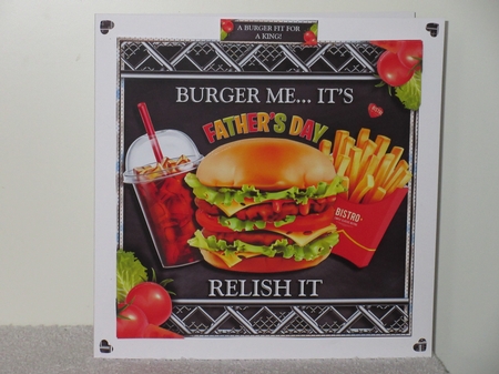 The Fathers Day Burger by Wayne Swan