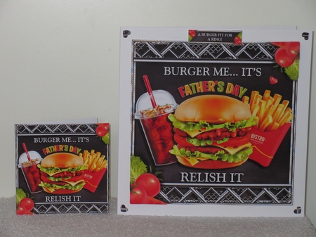 The Fathers Day Burger by Wayne Swan