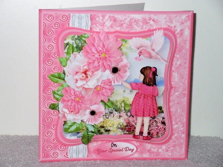 In the Garden - Decoupage Card Mini Kit by Wayne Swan