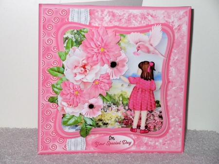 In the Garden - Decoupage Card Mini Kit by Wayne Swan