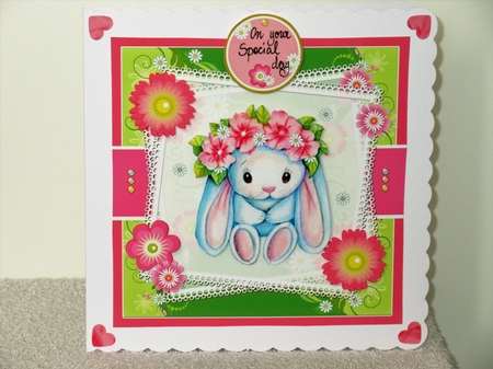 Pretty Spring Bunny 2 by Wayne Swan