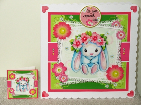Pretty Spring Bunny 2 by Wayne Swan