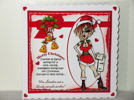 J.J wrote to Santa 8x8 & A5 mini kit by Wayne Swan