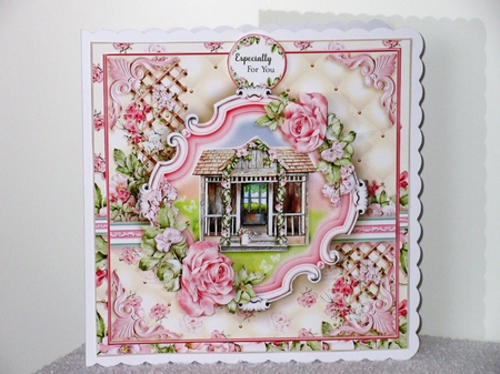 The Rose Covered Summer House by Wayne Swan