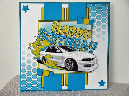 The White Sports Car by Wayne Swan