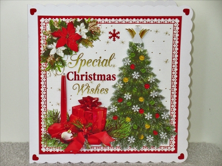 Special Christmas wishes 8x8 & A5 mini kit by Wayne Swan