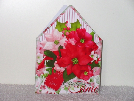 Christmas Time Envelope Shaped Card Kit by Wayne Swan