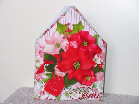 Christmas Time Envelope Shaped Card Kit by Wayne Swan