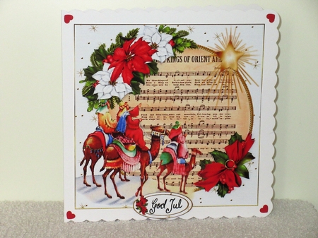 8x8 We three kings mini kit by Wayne Swan
