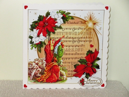 8x8 While shepherds watch mini kit by Wayne Swan