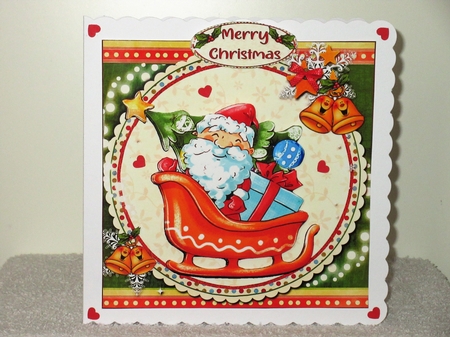 8x8 Santa Gnome is coming to town 2 mini kit by Wayne Swan